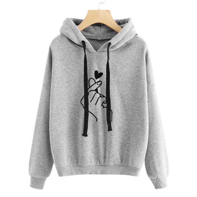 New-Women-Hoodies-Long-Sleeve-Cotton